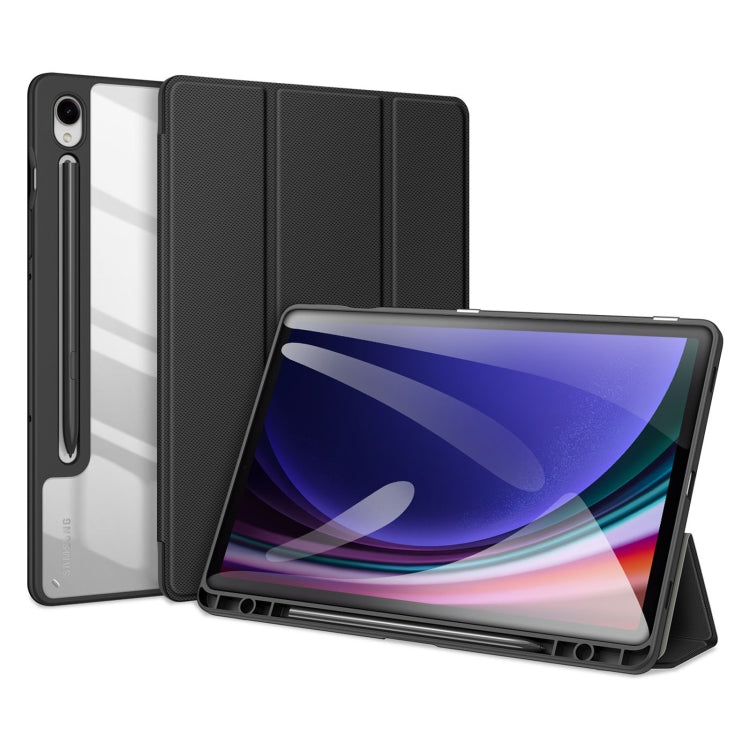 DUX DUCIS TOBY Series Antiskid Leather Tablet Case with Sleep / Wake-up Function, For Samsung Galaxy Tab S10 FE / S9 FE / S9, For Samsung Galaxy Tab S10 FE+, For Samsung Galaxy Tab S10 Ultra, For Samsung Galaxy Tab S10+, For Samsung Galaxy Tab S9 FE+��...