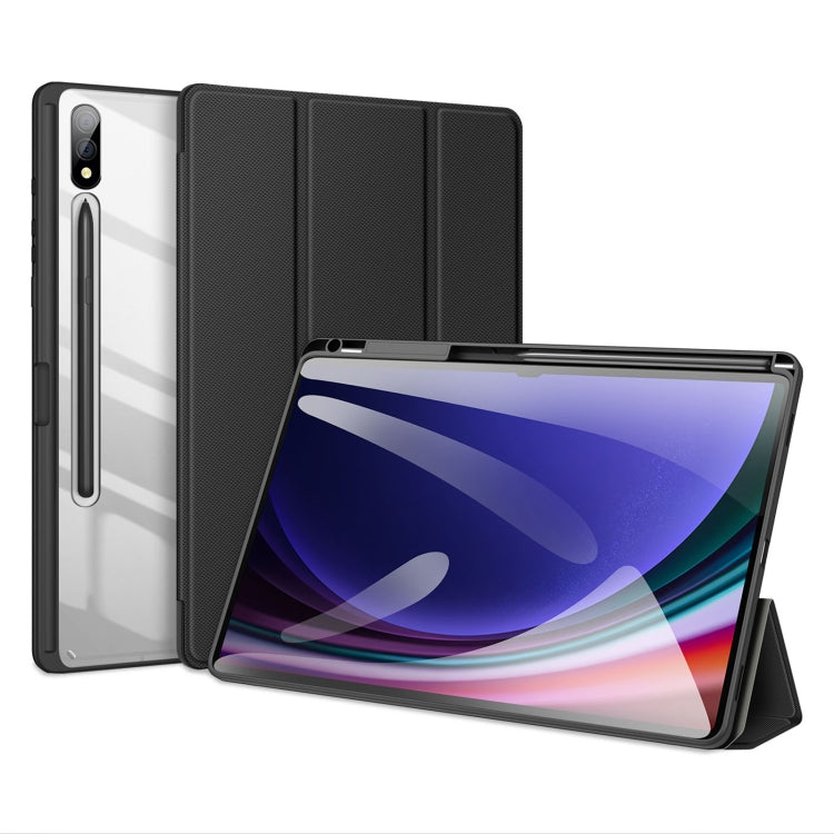 DUX DUCIS TOBY Series Antiskid Leather Tablet Case with Sleep / Wake-up Function, For Samsung Galaxy Tab S10 FE / S9 FE / S9, For Samsung Galaxy Tab S10 FE+, For Samsung Galaxy Tab S10 Ultra, For Samsung Galaxy Tab S10+, For Samsung Galaxy Tab S9 FE+��...