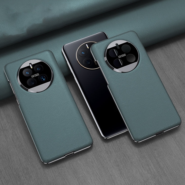 GKK Electroplating Leather Surface Phone Case, For Huawei Mate 50, For Huawei Mate 40 Pro, For Huawei Mate 40, For Huawei Mate 30 Pro 5G