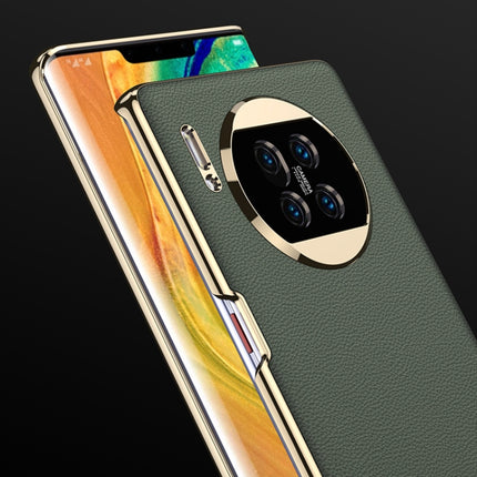 GKK Electroplating Leather Surface Phone Case, For Huawei Mate 30 5G