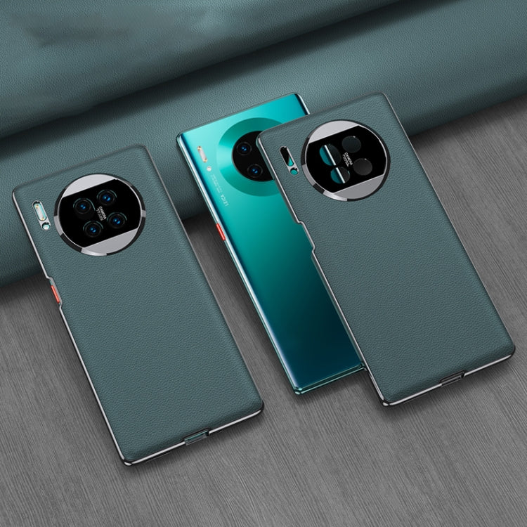 GKK Electroplating Leather Surface Phone Case, For Huawei Mate 50, For Huawei Mate 40 Pro, For Huawei Mate 40, For Huawei Mate 30 Pro 5G