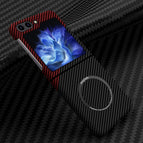 For Samsung Galaxy Z Flip5 / Black Red
