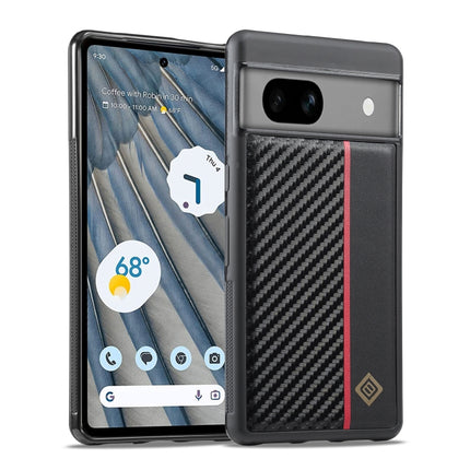 LC.IMEEKE 3 in 1 Carbon Fiber Texture Shockproof Phone Case, For Google Pixel 10 Pro XL, For Google Pixel 10 / 10 Pro, For Google Pixel 9a, For Google Pixel 9 Pro XL, For Google Pixel 9 / 9 Pro, For Google Pixel 8, For Google Pixel 7A                  ...