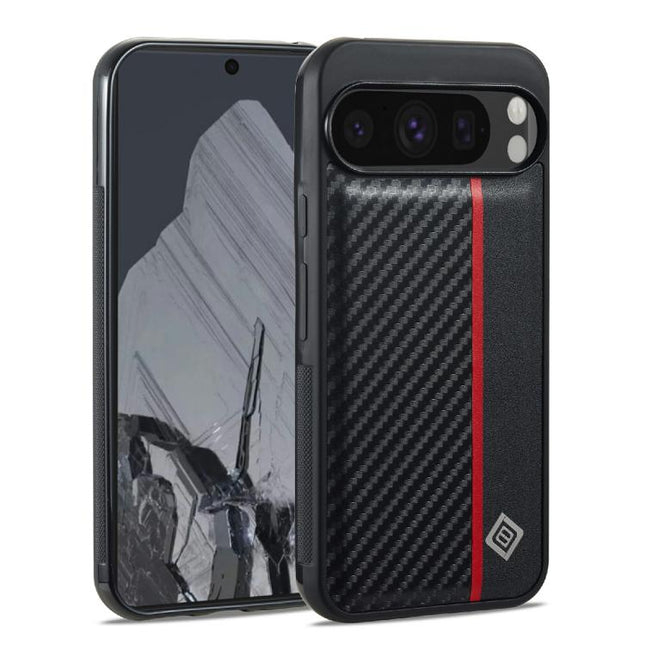 LC.IMEEKE 3 in 1 Carbon Fiber Texture Shockproof Phone Case, For Google Pixel 10 Pro XL, For Google Pixel 10 / 10 Pro, For Google Pixel 9a, For Google Pixel 9 Pro XL, For Google Pixel 9 / 9 Pro, For Google Pixel 8, For Google Pixel 7A                  ...