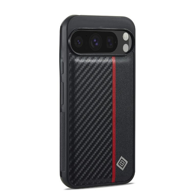 LC.IMEEKE 3 in 1 Carbon Fiber Texture Shockproof Phone Case, For Google Pixel 10 Pro XL, For Google Pixel 10 / 10 Pro, For Google Pixel 9a, For Google Pixel 9 Pro XL, For Google Pixel 9 / 9 Pro, For Google Pixel 8, For Google Pixel 7A                  ...