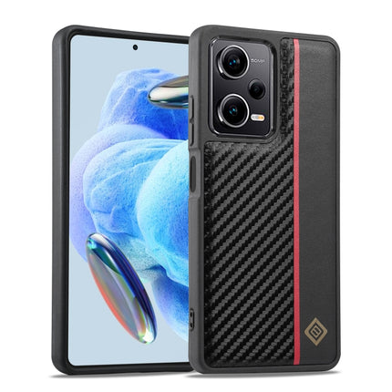 LC.IMEEKE 3 in 1 Carbon Fiber Texture Shockproof Phone Case, For Xiaomi Redmi Note 13 4G, For Xiaomi Redmi 13C / Poco C65, For Xiaomi Redmi Note 11, For Xiaomi Redmi Note 11 Pro 4G, For Xiaomi Redmi Note 12 Pro 5G, For Xiaomi Redmi Note 12 5G          ...
