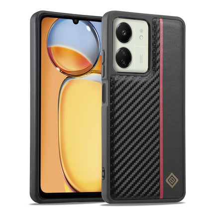 LC.IMEEKE 3 in 1 Carbon Fiber Texture Shockproof Phone Case, For Xiaomi Redmi Note 13 4G, For Xiaomi Redmi 13C / Poco C65, For Xiaomi Redmi Note 11, For Xiaomi Redmi Note 11 Pro 4G, For Xiaomi Redmi Note 12 Pro 5G, For Xiaomi Redmi Note 12 5G          ...