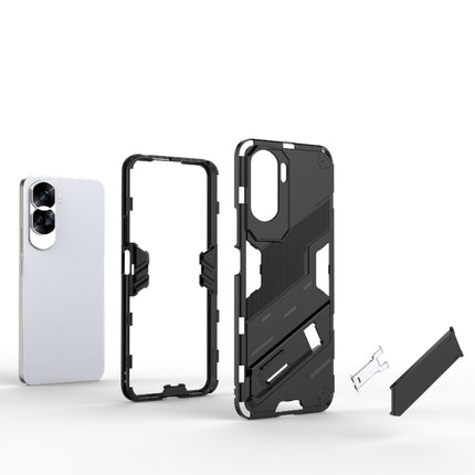 Punk Armor 2 in 1 PC + TPU Phone Case with Holder, For Honor 90 Lite 5G Global