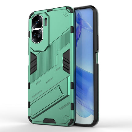 Punk Armor 2 in 1 PC + TPU Phone Case with Holder, For Honor 90 Lite 5G Global
