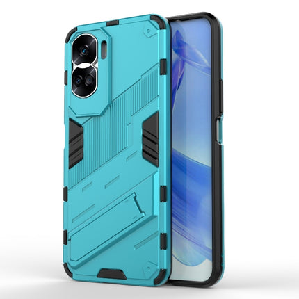 Punk Armor 2 in 1 PC + TPU Phone Case with Holder, For Honor 90 Lite 5G Global