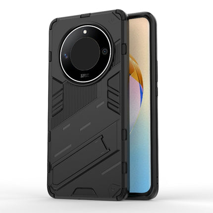 Punk Armor 2 in 1 PC + TPU Phone Case with Holder, For Honor 100 Pro 5G, For Honor 100 5G, For Honor X50 5G Global / X9B