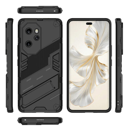 Punk Armor 2 in 1 PC + TPU Phone Case with Holder, For Honor 100 Pro 5G, For Honor 100 5G, For Honor X50 5G Global / X9B
