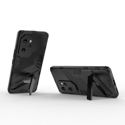 Punk Armor 2 in 1 PC + TPU Phone Case with Holder, For Honor 100 Pro 5G, For Honor 100 5G, For Honor X50 5G Global / X9B