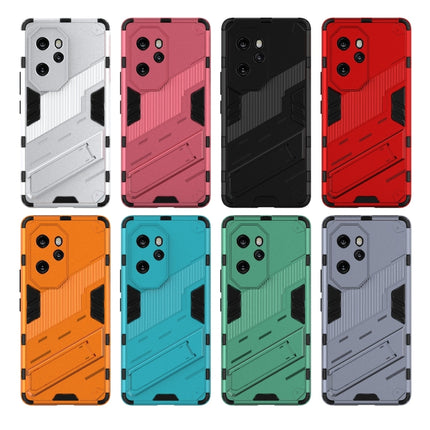 Punk Armor 2 in 1 PC + TPU Phone Case with Holder, For Honor 100 Pro 5G, For Honor 100 5G, For Honor X50 5G Global / X9B