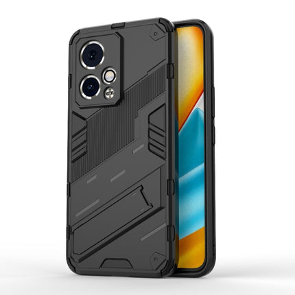 Punk Armor 2 in 1 PC + TPU Phone Case with Holder, For Honor 200 Pro, For Honor 200 Lite Global, For Honor 90 GT 5G