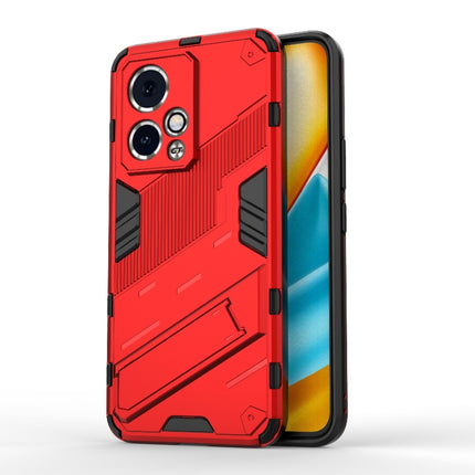 Punk Armor 2 in 1 PC + TPU Phone Case with Holder, For Honor 200 Pro, For Honor 200 Lite Global, For Honor 90 GT 5G