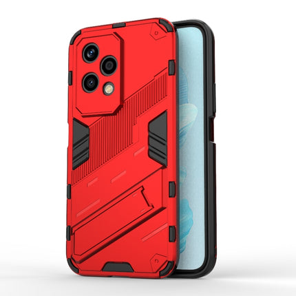 Punk Armor 2 in 1 PC + TPU Phone Case with Holder, For Honor 200 Pro, For Honor 200 Lite Global, For Honor 90 GT 5G
