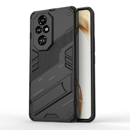 Punk Armor 2 in 1 PC + TPU Phone Case with Holder, For Honor 200 Pro, For Honor 200 Lite Global, For Honor 90 GT 5G