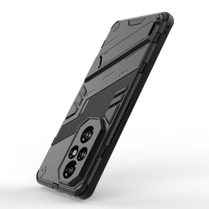 Punk Armor 2 in 1 PC + TPU Phone Case with Holder, For Honor 200 Pro, For Honor 200 Lite Global, For Honor 90 GT 5G