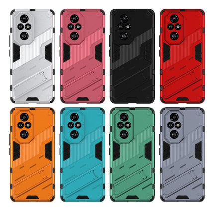 Punk Armor 2 in 1 PC + TPU Phone Case with Holder, For Honor 200 Pro, For Honor 200 Lite Global, For Honor 90 GT 5G