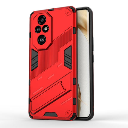 Punk Armor 2 in 1 PC + TPU Phone Case with Holder, For Honor 200 Pro, For Honor 200 Lite Global, For Honor 90 GT 5G