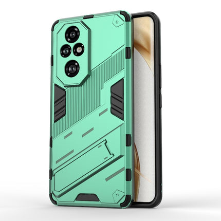 Punk Armor 2 in 1 PC + TPU Phone Case with Holder, For Honor 200 Pro, For Honor 200 Lite Global, For Honor 90 GT 5G