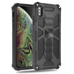 Funda protectora magnética de TPU + PC a prueba de golpes con soporte, para iPhone SE 2022 / SE 2020 / 8 / 7, para iPhone X / XS, para iPhone XR, para iPhone XS Max