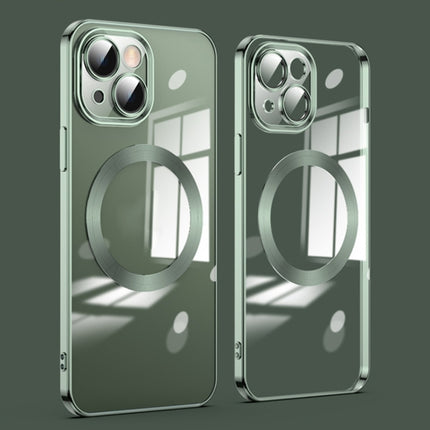 Lens Protector MagSafe Electroplated Phone Case, For iPhone 15