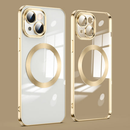 Lens Protector MagSafe Electroplated Phone Case, For iPhone 15