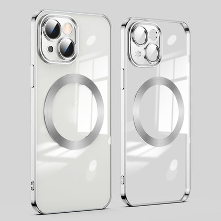 Lens Protector MagSafe Electroplated Phone Case, For iPhone 15