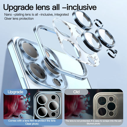 Lens Protector MagSafe Electroplated Phone Case, For iPhone 15
