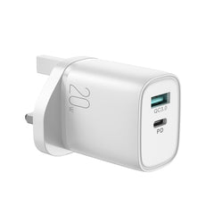 JOYROOM L-QP2011 20W USB+USB-C/Type-C Fast Charger, Charger, UK Plug