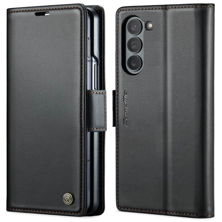 CaseMe 023 Butterfly Buckle Litchi Texture RFID Anti-theft Leather Phone Case