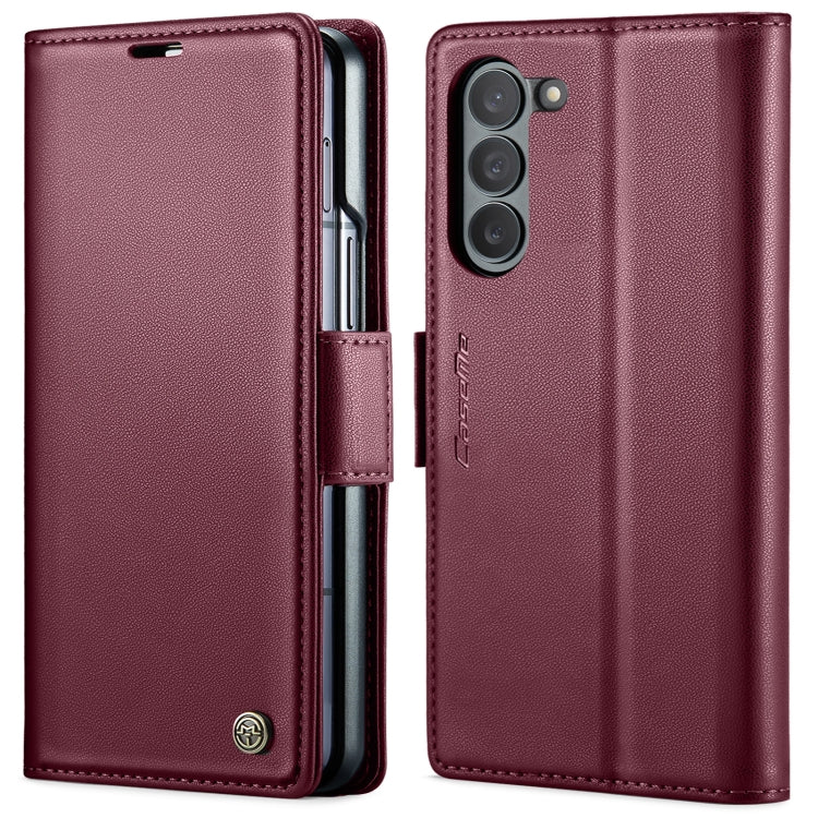 CaseMe 023 Butterfly Buckle Litchi Texture RFID Anti-theft Leather Phone Case