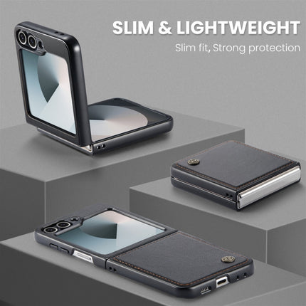 CaseMe 023 Butterfly Buckle Litchi Texture RFID Anti-theft Leather Phone Case, For Samsung Galaxy Z Flip6 / Flip7 FE, For Samsung Galaxy Z Fold6 5G, For Samsung Galaxy Z Fold5, For Samsung Galaxy Z Flip5