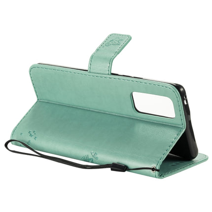 Tree & Cat Embossed Pattern Horizontal Flip Leather Case with Holder & Card Slots & Wallet & Lanyard, For Huawei Honor 30 Pro, For Huawei Honor 30