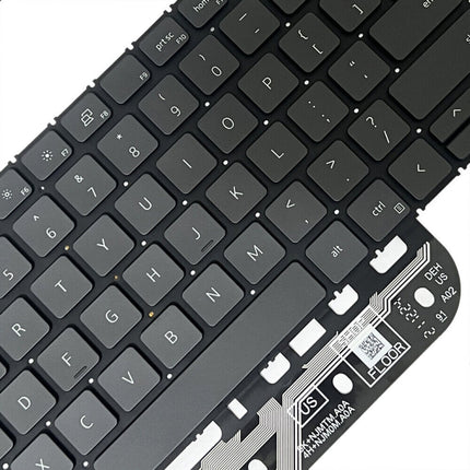 US Version Backlight Laptop Keyboard, For Dell Inspiron 15-3511 3515 5510 7510 16-7610, For Dell Vostro 5310 5320 5410 Latitude 3320 3420, For Dell Latitude 5520 5521 Precision 3560 3561, For Dell Latitude 7300 5300 5200, For Dell XPS 13 9343 13 9350 9360