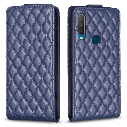 Diamond Lattice Vertical Flip Leather Phone Case, For vivo Y11 / Y15 / Y12 / Y17, For vivo Y27 4G
