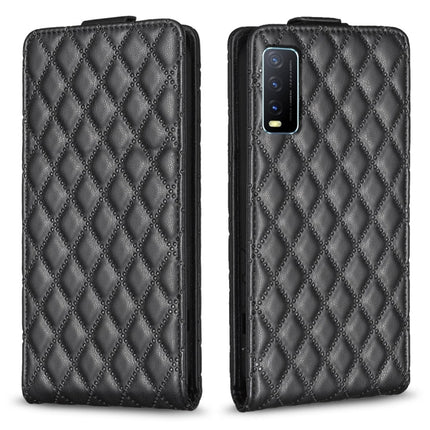 Diamond Lattice Vertical Flip Leather Phone Case, For vivo Y78 5G, For vivo Y35 4G / Y22s, For vivo Y21 / Y21s / Y33s, For vivo Y20 / Y20s / Y11s / Y12s