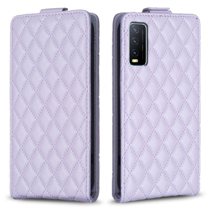 Diamond Lattice Vertical Flip Leather Phone Case, For vivo Y35 4G / Y22s, For vivo Y78 5G, For vivo Y21 / Y21s / Y33s, For vivo Y20 / Y20s / Y11s / Y12s