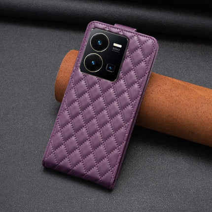Diamond Lattice Vertical Flip Leather Phone Case, For vivo Y35 4G / Y22s, For vivo Y78 5G, For vivo Y21 / Y21s / Y33s, For vivo Y20 / Y20s / Y11s / Y12s