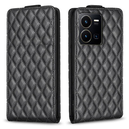 Diamond Lattice Vertical Flip Leather Phone Case, For vivo Y78 5G, For vivo Y35 4G / Y22s, For vivo Y21 / Y21s / Y33s, For vivo Y20 / Y20s / Y11s / Y12s