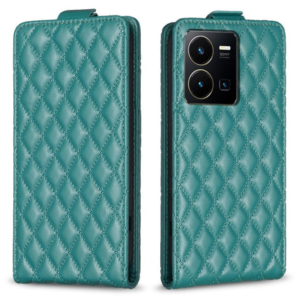 Diamond Lattice Vertical Flip Leather Phone Case, For vivo Y78 5G, For vivo Y35 4G / Y22s, For vivo Y21 / Y21s / Y33s, For vivo Y20 / Y20s / Y11s / Y12s