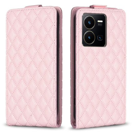 Diamond Lattice Vertical Flip Leather Phone Case, For vivo Y78 5G, For vivo Y35 4G / Y22s, For vivo Y21 / Y21s / Y33s, For vivo Y20 / Y20s / Y11s / Y12s