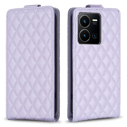 Diamond Lattice Vertical Flip Leather Phone Case, For vivo Y35 4G / Y22s, For vivo Y78 5G, For vivo Y21 / Y21s / Y33s, For vivo Y20 / Y20s / Y11s / Y12s