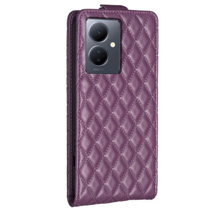 Diamond Lattice Vertical Flip Leather Phone Case, For vivo Y78 5G, For vivo Y35 4G / Y22s, For vivo Y21 / Y21s / Y33s, For vivo Y20 / Y20s / Y11s / Y12s