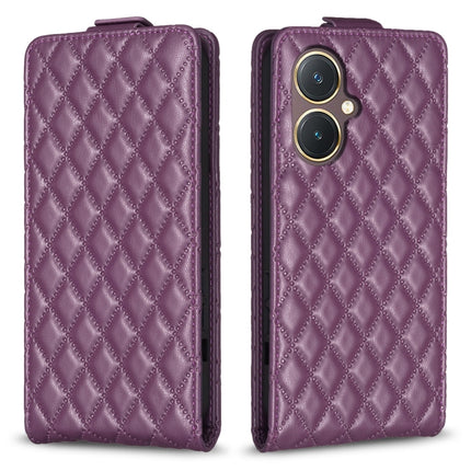 Diamond Lattice Vertical Flip Leather Phone Case, For vivo Y11 / Y15 / Y12 / Y17, For vivo Y27 4G
