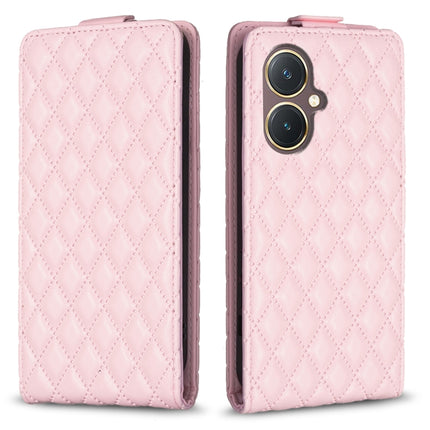 Diamond Lattice Vertical Flip Leather Phone Case, For vivo Y11 / Y15 / Y12 / Y17, For vivo Y27 4G