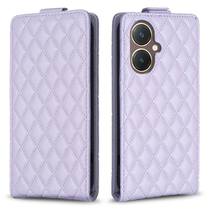 Diamond Lattice Vertical Flip Leather Phone Case, For vivo Y11 / Y15 / Y12 / Y17, For vivo Y27 4G