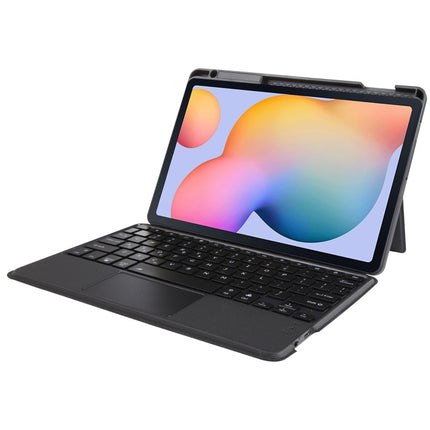 T610B-AS Pivot Backlight Upper Pen Tray Bluetooth Keyboard Leather Case For Samsung Galaxy Tab S6 Lite 10.4 P610/615